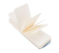 UPALDHOU Quaderno per Schizzi Ad Acquerello, Carta Portatile Fronte/retro da 300 g/², Ideale per Schizzi all'aperto, Diario di Viaggio, Formato Orizzontale 14x9 Cm (BLUE)