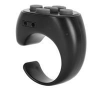 UPALDHOU Registrazione del Telecomando con Telecamera a Scorrimento con Custodia per Il Controllo del Telefono, Telecomando Wireless e Multifunzionale per Tiktok e Materiale ABS (Black)