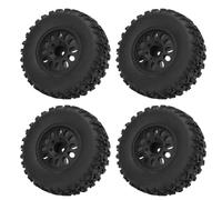 UPALDHOU Ruote per Auto RC da 110 Mm, Pneumatici per Percorsi Brevi in gomma e Plastica per Slash, Trazione Migliorata, Design Durevole, Installazione Semplice per HPI 1/10