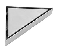 UPALDHOU Scarico per Doccia, Scarico a Pavimento Triangolare in Acciaio Inossidabile 304 con Fibbia Allargata, Design Anti-intasamento per Bagno e Hotel