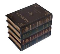 UPALDHOU Scatola Portaoggetti Decorativa per Libri Vintage in tonalità Dorata, per Organizzare Piccoli Oggetti Sulla Scrivania, Decorazione del Soggiorno (Piccolo)