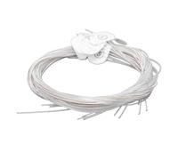 UPALDHOU Set da 12 Corde per Oud in Nylon Trasparente, Avvolte in Lega di | Sostituzione del liuto arabo turco, calibro da 0,22 a 0,33 pollici, rivestimento antiossidato, attrezzatura per il blocco