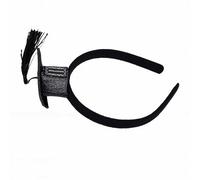UPALDHOU Set di Fasce per Cappelli da Laurea, Mini Fasce per Cappelli da Scapolo in Plastica con Nappe, 3 per Feste di Laurea, Decorazioni per Cerchi per Capelli per Foto di Cerimonie degli Studenti