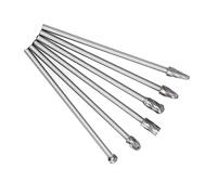 UPALDHOU Set di Frese in Carburo, Porta di Taglio con Attacco per Raspa Rotante in Acciaio Al Tungsteno per la Lavorazione del Legno