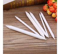 UPALDHOU Set di Penne Bianche in Carta da Schizzo a Doppia Testa di 6 Diverse Dimensioni per Diverse Esigenze di Schizzo, Ideali per Sfumare e Ammorbidire le Linee Nell'arte e nel Disegno