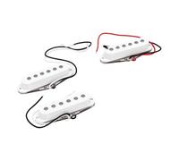 UPALDHOU Set di Pickup per Chitarra Elettrica, Avvolti a Mano, Lega ABS, | Controllo passivo del tono Uscita bilanciata e sostegno Bobine avvolte a mano per una definizione delle note Attenuazione