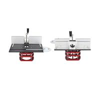 UPALDHOU Sollevamento Dell'iscrizione con la Piastra superiore: Costruzione in Lega di Alluminio, Design Universale, Metodo di Sollevamento Manuale, Adatto per le Macchine Carpenteria (BLACK)