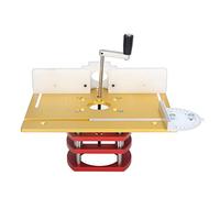UPALDHOU Sollevamento Dell'iscrizione con la Piastra superiore: Costruzione in Lega di Alluminio, Design Universale, Metodo di Sollevamento Manuale, Adatto per le Macchine Carpenteria (GOLD)