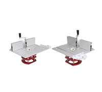 UPALDHOU Sollevamento Dell'iscrizione con la Piastra superiore: Costruzione in Lega di Alluminio, Design Universale, Metodo di Sollevamento Manuale, Adatto per le Macchine Carpenteria (SILVER)