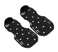 UPALDHOU Spike Spike Manual Garden Sandal Sandal Garden Strumenti Sciolti, Céspedes Gaden, Campi, Zinco Durevole Che Consente Fibbie in Metallo (Black)