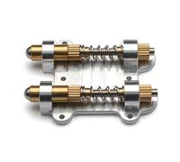 UPALDHOU STABILIZZATORE DI Tremolo CHITALO ELETTRICO CHILINAZIONE COSTRUZIONE DELL'ONO, RESET a Zero Punti, stabilità del Tremolo, Facile Installazione, Materiale in Lega DI Zinco e Ottone, (Doppio)
