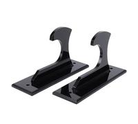 UPALDHOU Supporto da Parete per Spada, Gancio Decorativo in Acrilico per Katana e Lame, Perfetto per l'arredamento della Casa e la Collezione di Cosplay (BLACK)