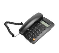 UPALDHOU TC-9200 ABS Black Black Fix Fixed Aid Telephone con Chiamata Ad Alta Definizione per le Imprese Familiari