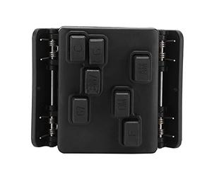 UPALDHOU Ukulele Corde Trainer Assistito Strumento di Apprendimento Strumento del Dito per il Rafforzamento del Dito più a Fiode più a Fiode Clamp/Holder-On Design Universal Fit Soprano Concert