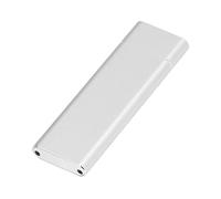 UPALDHOU USB C SSD Tipo di Accesso Ad Alta velocità Tipo di C M.2 NGFF Disco Rigido Portatile, Materiale in Lega di Alluminio, Compatibile con 7/10, Dimensioni Ridotte (SILVER)