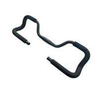UPANBIKE Manubrio a farfalla per bicicletta, in lega di alluminio, ampio, tridimensionale, con copertura in spugna, per mountain bike e bici da strada (31,8 mm x 620 mm)