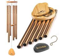 UpBlend, Campanelli a vento per esterni, regalo per la mamma, tono profondo, regalo di condoglianze per la perdita della persona cara, decorazione per patio, campanelli a vento commemorativi, 104 cm