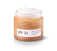 UpCircle Mineral Sunscreen SPF 25, 60 ml, resistente agli urti, ossido di zinco non nano e olio di semi di lampone leggero, protegge dai radicali liberi + glicerina per pelle grassoccia, viso e corpo