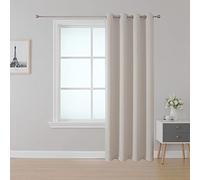 Upcortinassi, Tende ignifughe per hotel e ospedali, beige chiaro, 132 x 274,32, 1 pannello