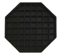 Update International (DT-6X6) Octagonal Plastic Drip Tray