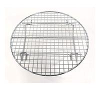 Update International-STR1475 14.75"""" Chrome-Plated Steamer Rack - Silv