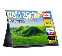 UPERFECT 2.5K Monitor portatile 16 "2560x1600 Display HDR 350nits 8bit QHD USB-C HDMI Secondo schermo esterno per laptop per Mac PC