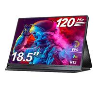 UPERFECT Monitor Portatile 18,5 Pollici 120Hz Monitor da Gioco con Display Portatile Schermo IPS Full HD 1920 * 1080 USB C Mini HDMI per PC Laptop Telefono cellulare PS4/5 Xbo Raspb Pi