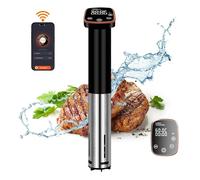 Upesitom Sous Vide - Fornello di precisione da 1100 Watt WiFi Sous Vide, con ricette app e controllo della temperatura, con timer digitale