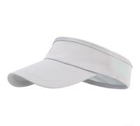 UPF 50+ Cappello da sole a tesa larga in poliestere traspirante per esterni | Classificazione UPF 50+, blocca il 98% dei raggi UV, ombra a tesa larga, collo, sicurezza all'aperto (#3 grigio chiaro M (50