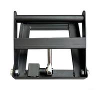 Upfasixy Scaffale a bloccaggio automatico di sostegno del cricco con le posizioni regolabili multiple per le tagliatrici, costruzione galvanizzata che offre la forte capacità di carico e durevolezza