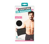 UPFIT - Cintura di Sudorazione - Dimensioni: 100 x 25 cm - Fascia autoaderente - Taglia Unica - Facile da Indossare - Materiale: 90% Neoprene, 10% Poliestere - Amplifica Il fenomeno del Sudore