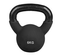 UPFIT - Kettlebell, manubrio - Kettlebell 6 kg - Peso: 6 kg - Colore: Nero - Presa facile e confortevole - Robusto - Facile da usare e da riporre - Per esercizi di costruzione muscolare