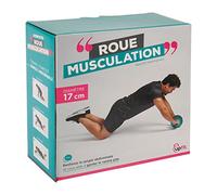UPFIT - Ruota di sollevamento pesi per cinghia addominale - 2 in 1 ruota stabile e instabile in base alla sua posizione - Peso massimo: 110 kg in uso - Solo su superficie piana