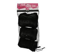 UPFIT - Set di protezione per bicicletta, 6 pezzi, taglia M, per tutti i tipi di sport di scorrimento, protegge le ginocchia per bambini e adulti