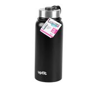 UPFIT - Thermos - Sistema a doppia parete - Materiale: Inox - Mantiene 6 ore calde e 12 ore fredde - Capacità: 1 litro - Facile da pulire e usare - Ideale per bevande calde e fredde