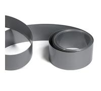 UpGBRF Guaina Termorestringente in PVC Film Termoretrattile Argento Tubo Lunghezza 2 M per Avvolgimento Batteria,Width:85mm