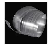UpGBRF Guaina Termorestringente in PVC Film Termoretrattile Tubo Trasparente per Imballaggio Batteria, Lunghezza 5 Metri,Width:17mm