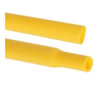 UpGBRF Guaina Termorestringente in Silicone Film Termoretraibile Tubo Giallo per Componenti del Motore, Lunghezza 1 Metro,Diameter:10mm