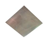 UpGBRF Piastra di Zinco Fogli Metalliche Materie Adatto per Testare Accessori Sperimentali, 10 X 10 Cm,Thick:10mm