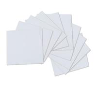 UpGBRF Piastra in ceramica con zirconia e foglio isolante in ossido di zirconio, per parti resistenti alle alte temperature, lato di 2 cm, tacco: 1 mm