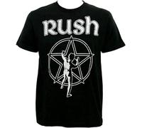 UPgentMMD Rush Band Starman Slim Fit T-Shirt Black 3XL