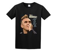 UPgentMMD Summer Classic Round Neck T-Shirt Morrissey This Is Morrissey T-Shirt Black M