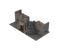 UpGLeuch Blocchi di blocco WW2, scena militare con armi militari, set di mattoncini da costruzione Diorama ww2 giocattoli militari (scena B)