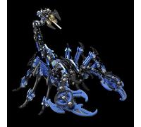 UpGLeuch Pixiu, puzzle in metallo 3D colorato per adulti, set di modellini 3D, in metallo, per adulti, con strumenti, decorazione per desktop