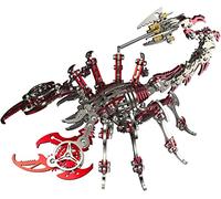 UpGLeuch Puzzle 3D in Metallo per Adulti - Scorpione, Modelli 3D con Troppo, Puzzle Animali, Regali Giocattolo