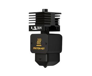 Upgrade 0,4 mm H2D Hotend Kit, 3D Printer Print Head Hot End Heating Block Kit with 0,4 mm Hardened Steel Nozzle and Silicone Socks for Bambu Lab H2D, A1/A1 Mini