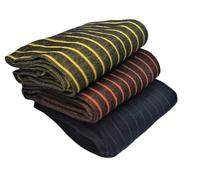 UPGRADE 3STYLE Calze eleganti originali businnes unisex filo di scozia. (11 lungo 3 paia, COL5-3 paia lungo)