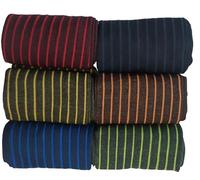 UPGRADE 3STYLE Calze eleganti originali businnes unisex filo di scozia. (12 lungo 3 paia, COL4-3 paia lungo)