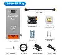 Upgrade 60W Optical Power Laser Head 450nm Blue Light for CNC Engraver Cutting