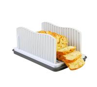 Upgrade Affettapane Multifunzionale - Sandwich/Toast Maker, Affettapane Pieghevole e Regolabile Manuale con Manico Pieghevole e Tagliapane Compatto per Pane Fatto in Casa
